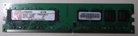 Pente de memoria DDR2/1GB