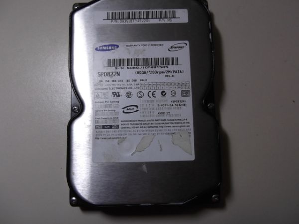 SAMSUNG/PATA/80GB